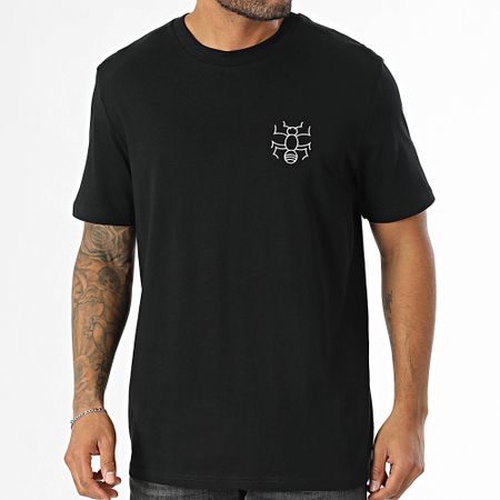 Anthill - Oversize Tee Shirt Large La Fourmilière Negro Blanco