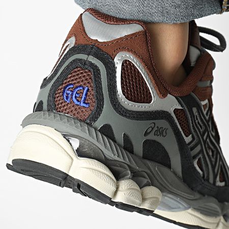 Asics - Baskets Gel Nyc 1203A383 Marrón rojizo Negro