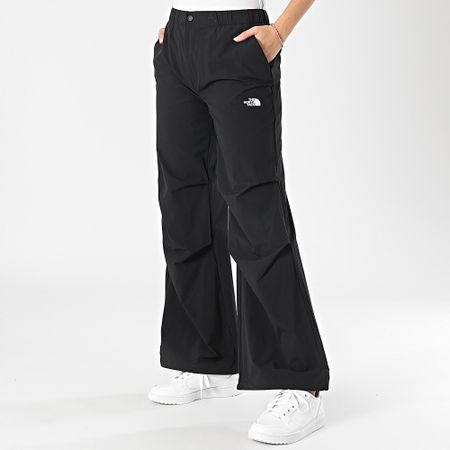 The North Face - Pantalones anchos de mujer A89H1 Negro