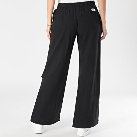 The North Face - Pantalones anchos de mujer A89H1 Negro