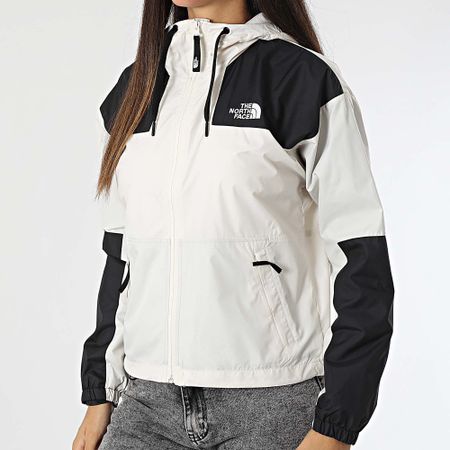 The North Face - Sheru Cazadora con Capucha Mujer A4C9H Beige Negro