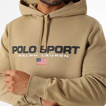 Polo Sport Ralph Lauren - Sudadera con capucha Camel Logo