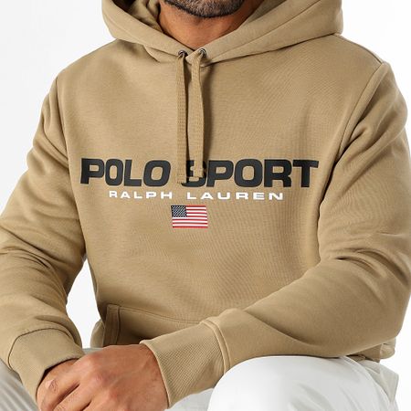 Polo Sport Ralph Lauren - Sudadera con capucha Camel Logo