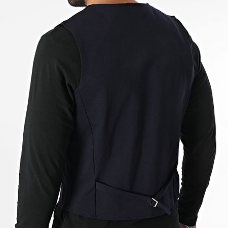 Frilivin - Chaleco sin mangas azul marino