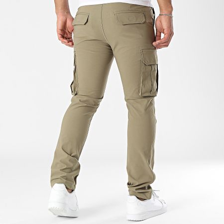 John H - Pantalón cargo verde caqui