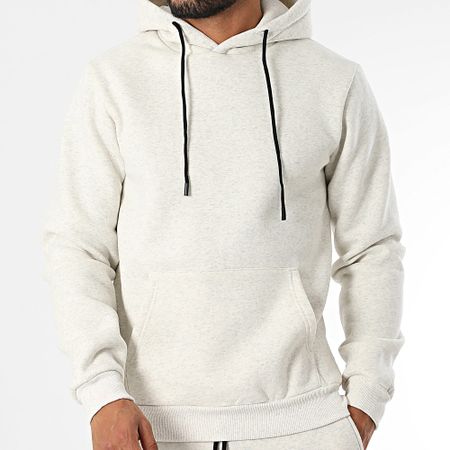 John H - Chándal beige jaspeado