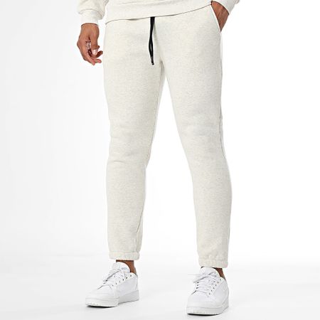 John H - Chándal beige jaspeado