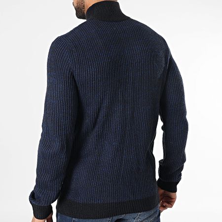 JJREBEL - Chaleco con cremallera Liam Navy