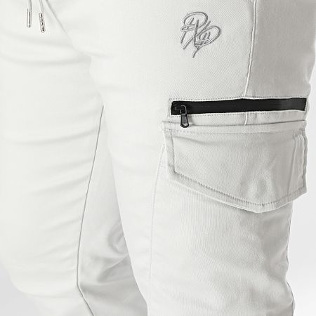 Project X Paris - Pantalón cargo 2442018 Gris claro
