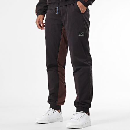 EA7 Emporio Armani - Chándal marrón negro 6DPV04-PNHEZ