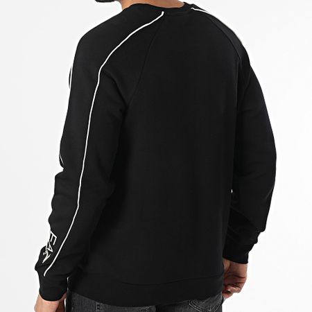 EA7 Emporio Armani - Sudadera con cuello redondo 6DPM20-PJZJZ Negro
