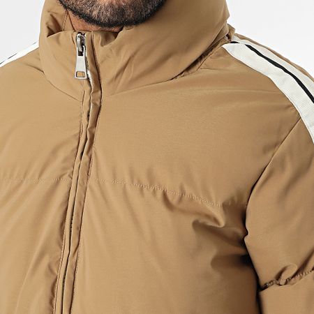 MTX - Abrigo con capucha camel