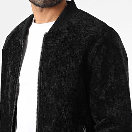 MTX - Chaqueta negra reversible