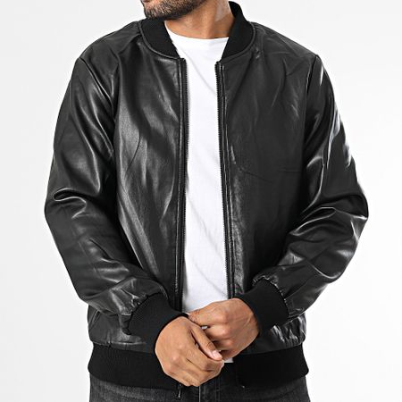 MTX - Chaqueta negra reversible