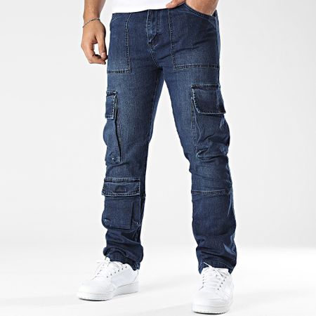 MTX - Pantalones Cargo azules