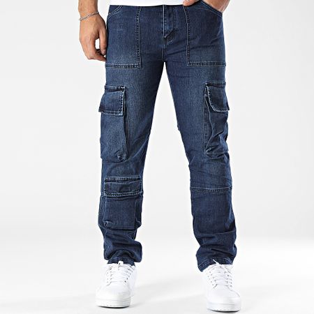 MTX - Pantalones Cargo azules