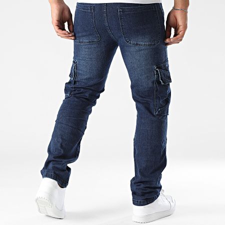 MTX - Pantalones Cargo azules