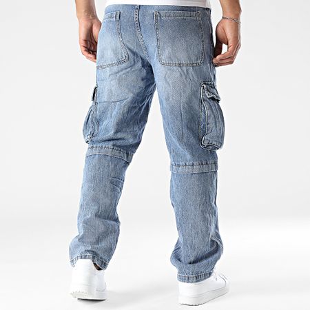 MTX - Vaqueros Cargo Denim Azul