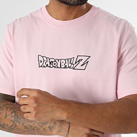 Dragon Ball Z - Team Buu Camiseta oversize grande rosa