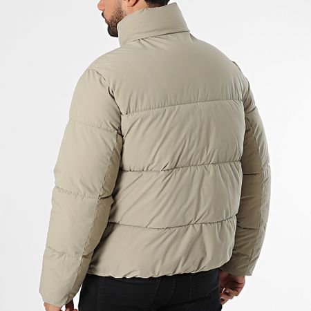 Jack And Jones - Abrigo Beige Bloqueo Vesterbro