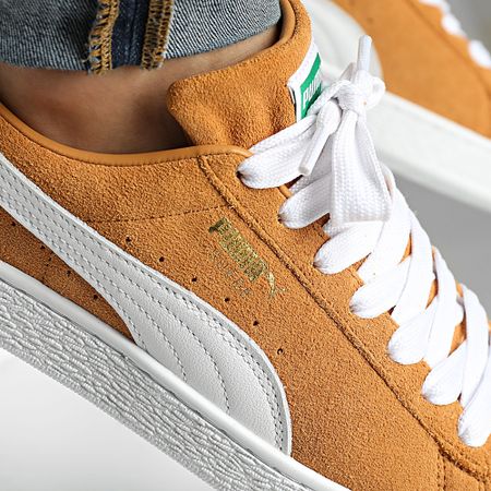 Puma - Suede Classic 399781 Caramel Latte Puma Zapatillas Blanco