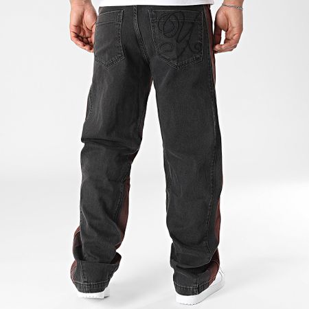 2Y Premium - Vaqueros Red Black Wide Leg
