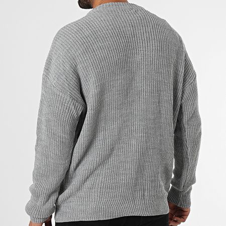 Classic Series - Chaleco gris con cremallera