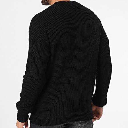 Classic Series - Chaleco negro con cremallera