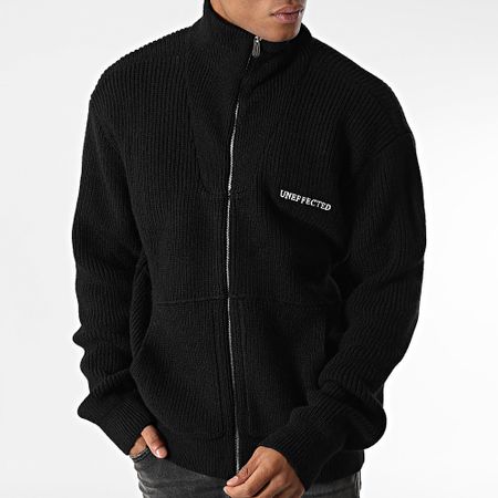 Classic Series - Chaleco negro con cremallera