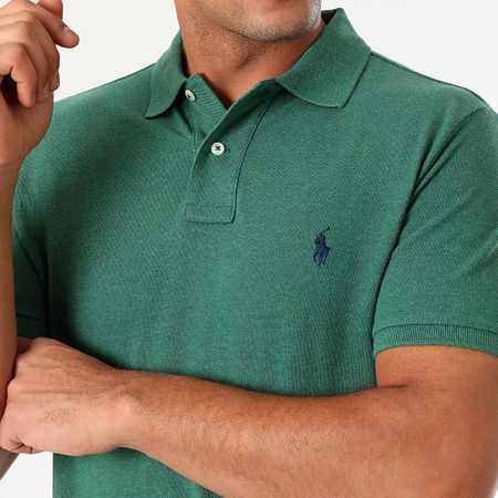 Polo Ralph Lauren - Polo Manga Corta Original Player Verde Oscuro