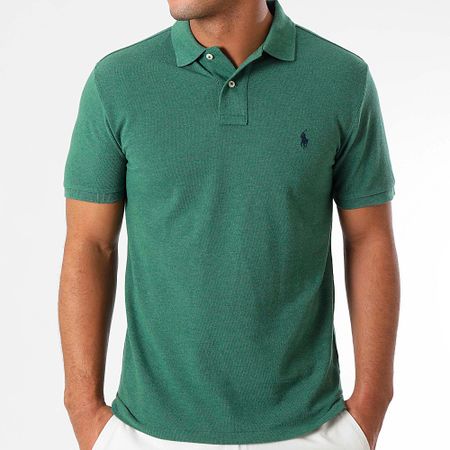 Polo Ralph Lauren - Polo Manga Corta Original Player Verde Oscuro