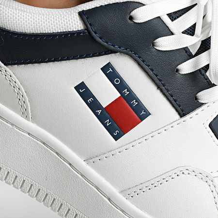 Tommy Jeans - Zapatillas Retro Basket Essential 1395 Navy