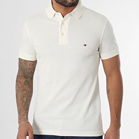 Tommy Hilfiger - Polo Manga Corta Slim 1985 7771 Beige