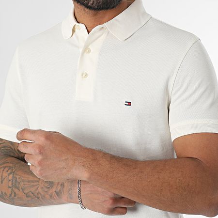 Tommy Hilfiger - Polo Manga Corta Slim 1985 7771 Beige