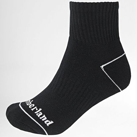 Timberland - Juego De 3 Pares De Calcetines Bowd Negro Blanco Gris
