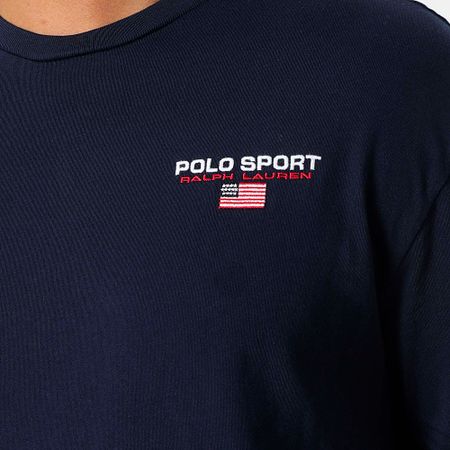 Polo Sport Ralph Lauren - Camiseta de manga larga Sport Logo Azul Marino