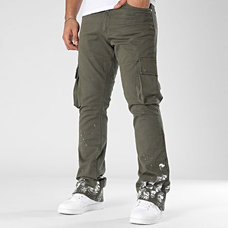 Ikao - 534 Vaqueros Cargo Verde Caqui