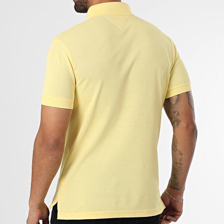 Tommy Hilfiger - Polo Manga Corta Slim 1985 7771 Amarillo