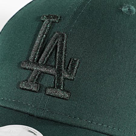 New Era - Gorra de mujer 9Forty Metallic Logo LA 60580748 Botella verde
