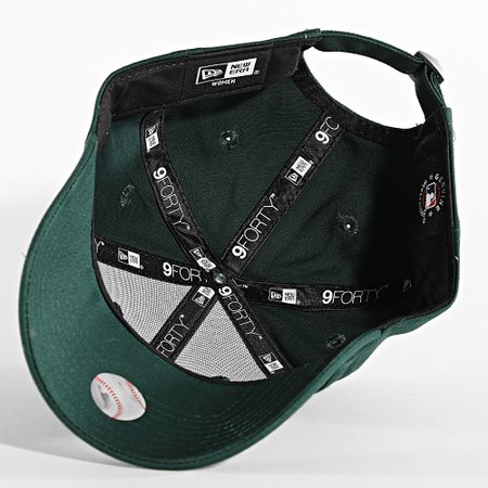 New Era - Gorra de mujer 9Forty Metallic Logo LA 60580748 Botella verde