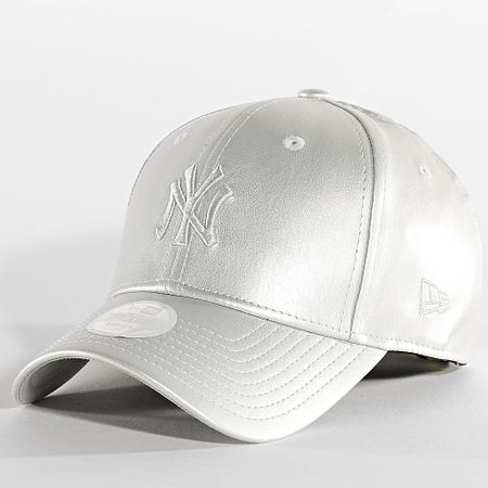 New Era - Mujer 9Forty Midi Pu NY Cap 60580745 Plata