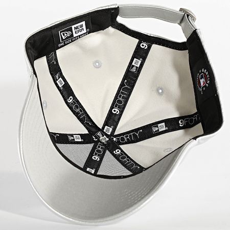 New Era - Mujer 9Forty Midi Pu NY Cap 60580745 Plata