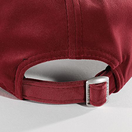 New Era - Gorra de terciopelo para mujer 9Forty NY 60580762 Burdeos
