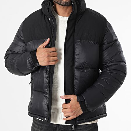 Jack And Jones - Chaqueta Silas Puffer Negra