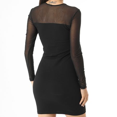 Only - Nuevo Vestido Sandy Mujer Negro