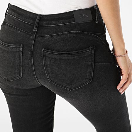 Only - Vaqueros pitillo para mujer Daisy Negro
