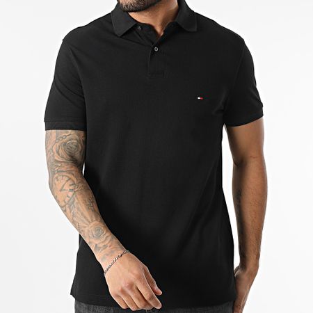 Tommy Hilfiger - Core 1985 Polo de manga corta 6881 Negro