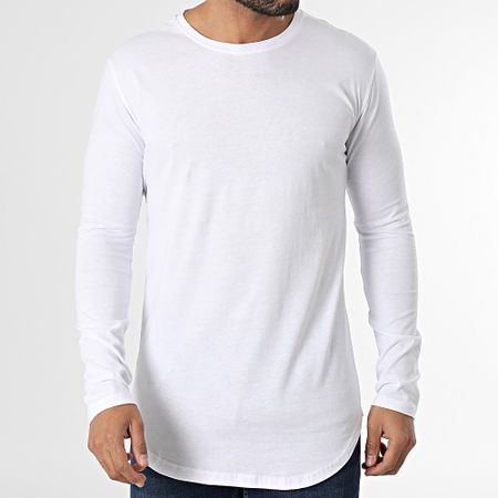 Frilivin - Camiseta blanca de manga larga