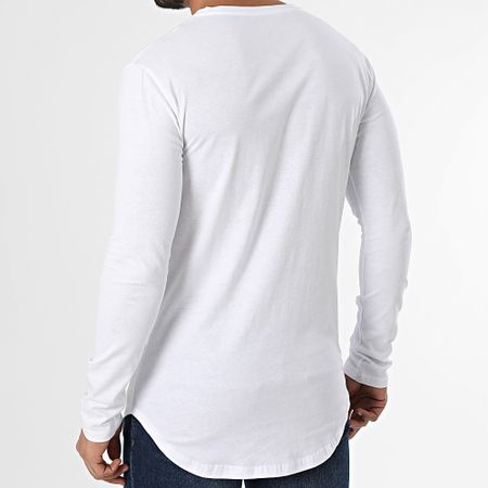 Frilivin - Camiseta blanca de manga larga