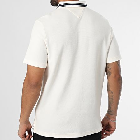 Tommy Jeans - Polo Manga Corta Tjm Logotipo 0225 Beige Claro